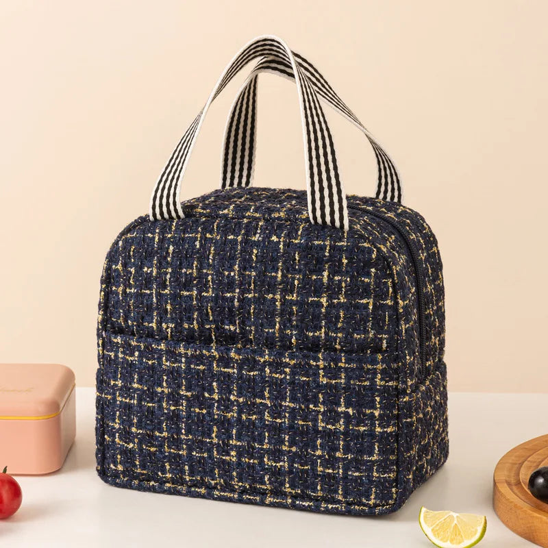 Sac repas isotherme bleu foncé - Bleu foncé