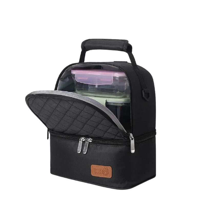 Sac à dos bébé isotherme noir