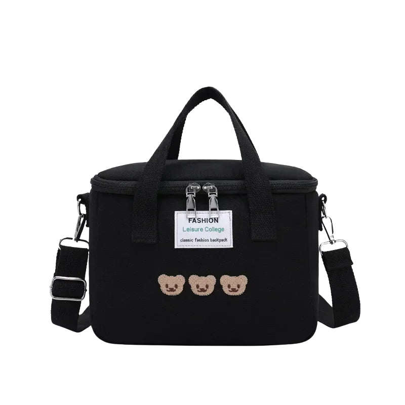 Sac bébé isotherme noir