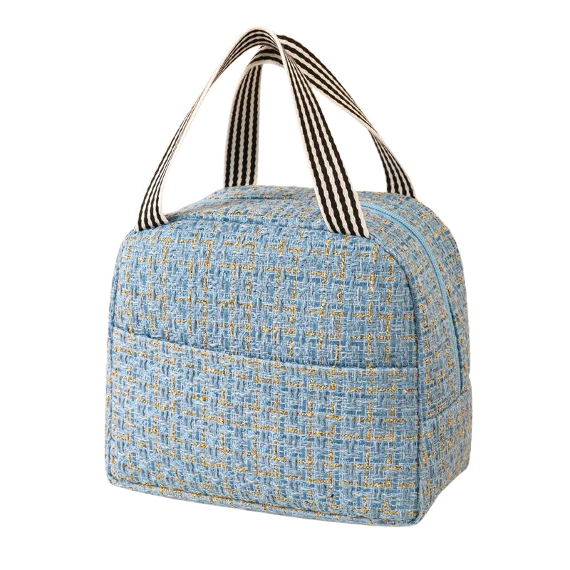 Sac repas isotherme bleu