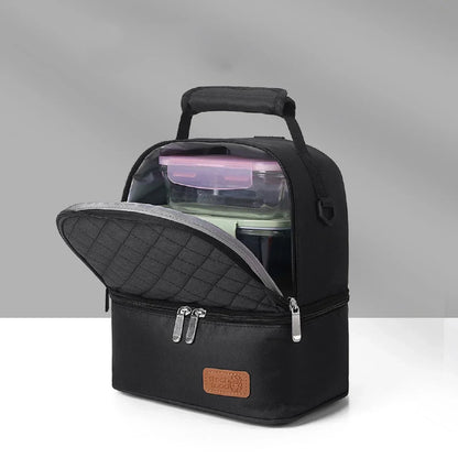 Sac à dos bébé isotherme noir - Noir / 11L