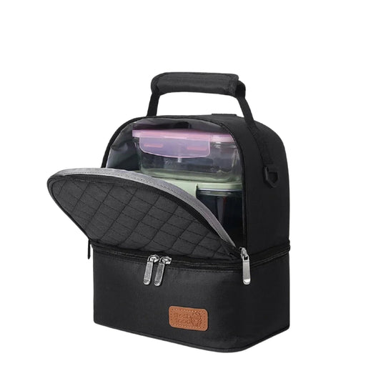 Sac à dos bébé isotherme noir