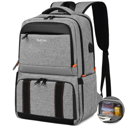 Sac à dos gris à poche isotherme 20L