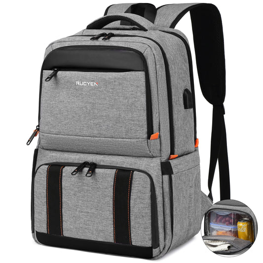 Sac à dos gris à poche isotherme 20L