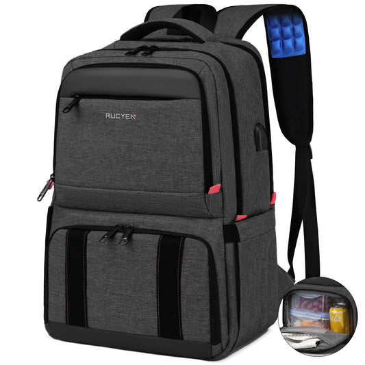 Sac à dos noir avec poche isotherme 30L