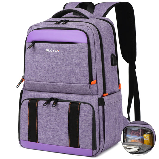 Sac à dos violet à poche isotherme 20L