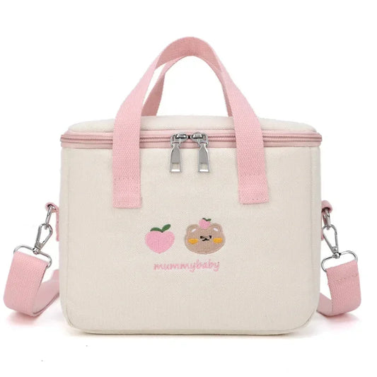 Sac bébé isotherme rose