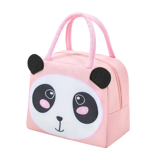 Sac isotherme enfant panda rose