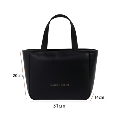 Sac à main isotherme noir pour bébé - Noir